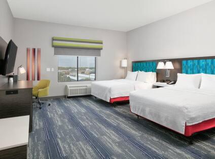 Postel nebo postele na pokoji v ubytování Hampton Inn & Suites Dalhart