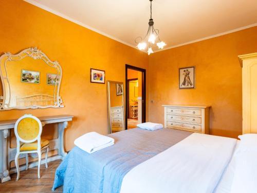 Ένα ή περισσότερα κρεβάτια σε δωμάτιο στο Apartment Pineland app Garden by Interhome