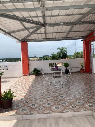 Балкон или терраса в Plataview Apartahotel apt 3C