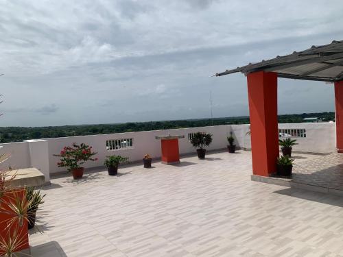 Балкон или терраса в Plataview Apartahotel apt 3C