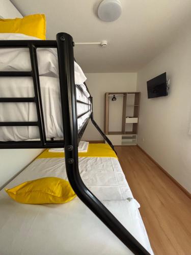 Katil atau katil-katil dalam bilik di Hostal Batallar