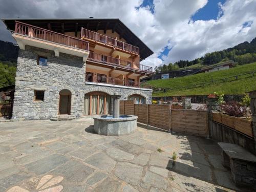 Appartement charme 6 pers., terrasse 110 m², pieds des pistes - FR-1-342-336