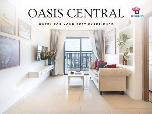 Ruang duduk di Oasis Central - Soho CBD Apartment