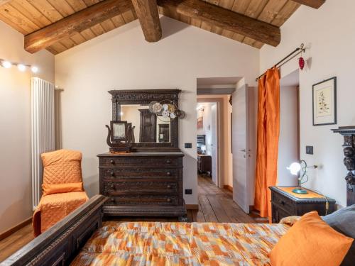 Zona de estar de Holiday Home Poderi Alugi Serravalle by Interhome