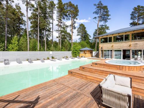 Πισίνα στο ή κοντά στο Holiday Home Hölick Minichalet 1 by Interhome