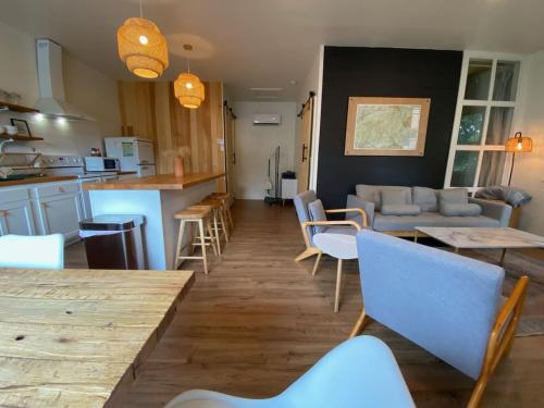 Η κουζίνα ή μικρή κουζίνα στο Private Guesthouse - Quiet Space