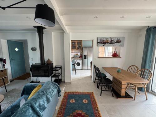 Posezení v ubytování Villa Pyla sur Mer