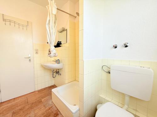 Koupelna v ubytování Apartments für Firmen & Monteure Zentral in Kiel