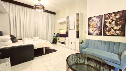 Burj Khalifa view studio apartment in Business bay, Downtown