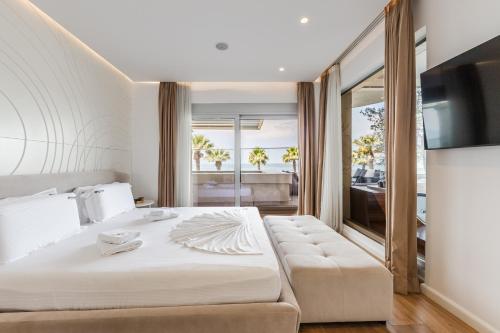 Katil atau katil-katil dalam bilik di Belleview Apartment 2