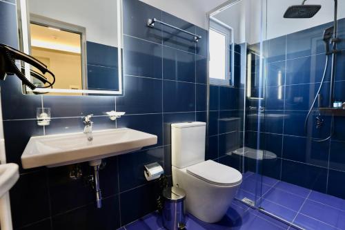 Kupatilo u objektu Shehu Villa