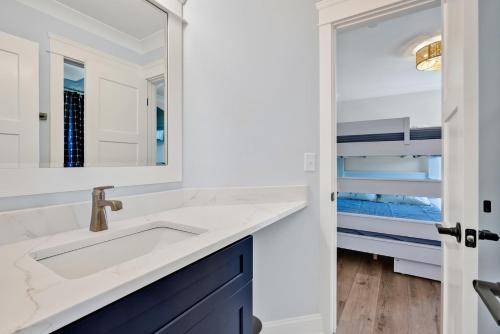 Koupelna v ubytování Get'n Nauti