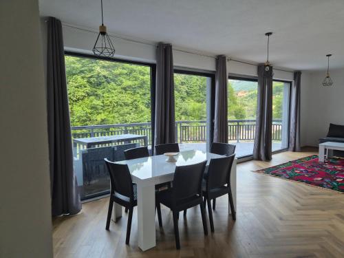 Posezení v ubytování Apartman Nour