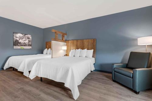 Katil atau katil-katil dalam bilik di Extended Stay America Premier Suites - Jacksonville - Airport
