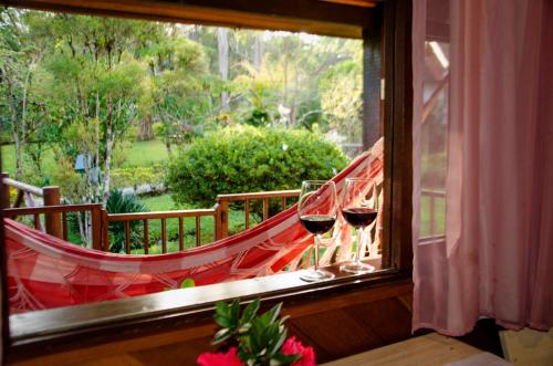 Hotel Bühlerにあるバルコニーまたはテラス