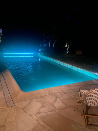 Bazén v ubytování La Cigale- Rez de villa avec piscine nebo v jeho okolí