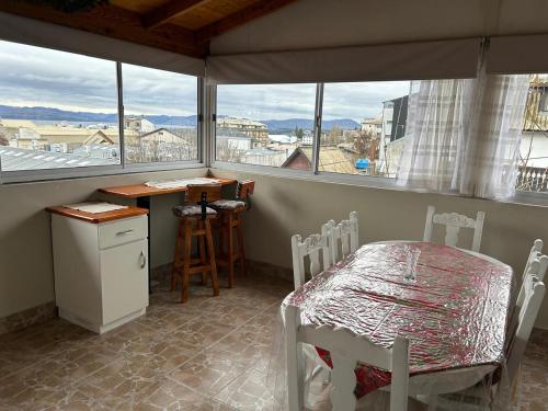 Nespecifikovaný výhled na hory nebo výhled na hory při pohledu z bed and breakfast