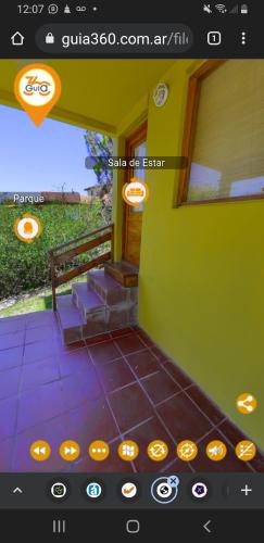 a screenshot of a home page of a house at Cabañas Wairoa Haus in Villa General Belgrano