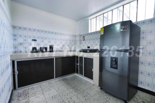 Kuchyň nebo kuchyňský kout v ubytování Apartamento Centrico a 30 minutos de Termales
