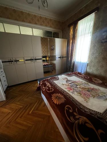 Katil atau katil-katil dalam bilik di Cozy Villa near Kobuleti