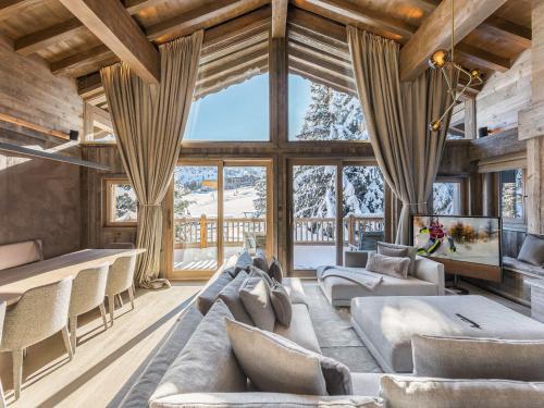 Photo de la galerie de l'établissement Chalet Courchevel 1850, 14 pers, Jacuzzi et sauna, Parking - FR-1-564-133, à Courchevel