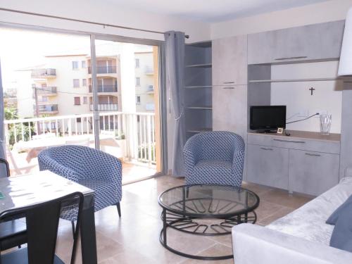 Appartement 2 pièces climatisé avec garage à Sainte-Maxime