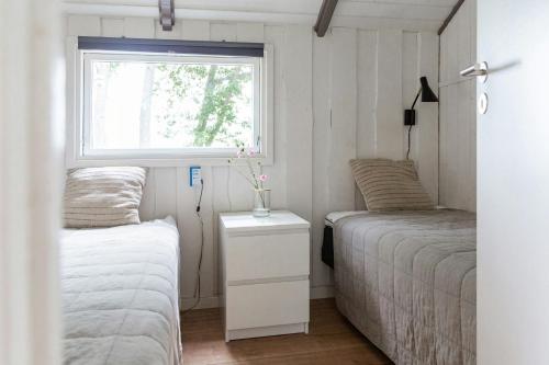 En eller flere senge i et værelse på Immerse Yourself In Silkeborgs Wonderful Nature