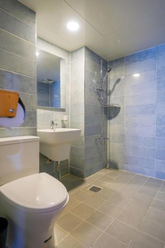 Koupelna v ubytování Bugok Royal Tourist Hotel
