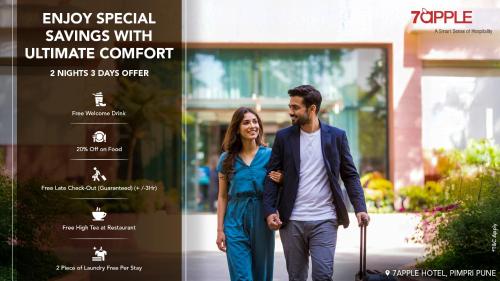 Hosté ubytování 7 Apple Hotel Pimpri Pune