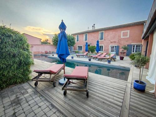 Le Mas de Gleyzes - Charme Authentique & Détente avec Piscine