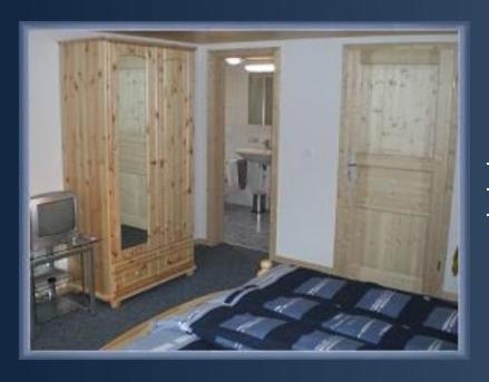 a room with a bed and a tv and a bathroom at Hotel Altels in Kandergrund
