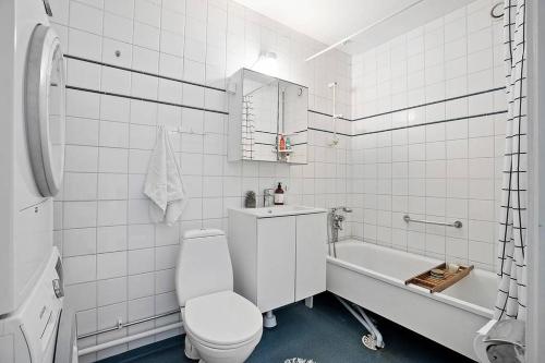 Ένα μπάνιο στο Piekny apartament u Moniki