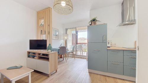 V-Landes 10-Joli petit appartement proche lac marin dans résidence avec piscine