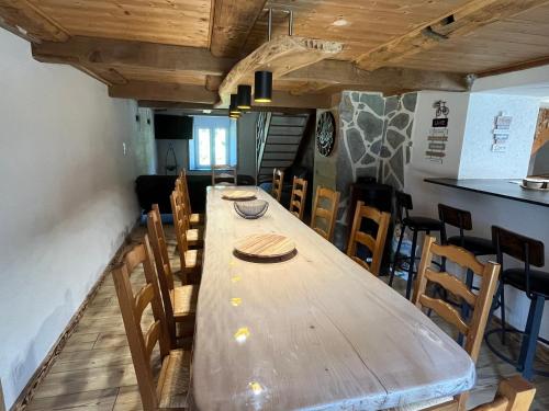 Posezení v ubytování Le Moulin