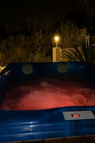 Villa by the sea with jacuzzi, garden & park view