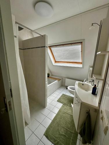 Ένα μπάνιο στο Recreatie Woning Drenthe