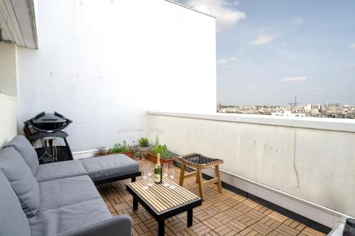 Photo de la galerie de l'établissement Penthouse Horizon Eiffel - Welkeys, à Boulogne-Billancourt