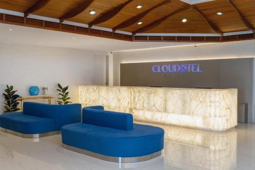 Χώρος καθιστικού στο Cloudotel Walking Street Pattaya