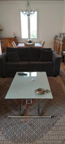 Posezení v ubytování Beautiful Villa with large pool and garden 20 mn from Nice