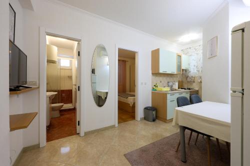 Koupelna v ubytování Apartments Avdić