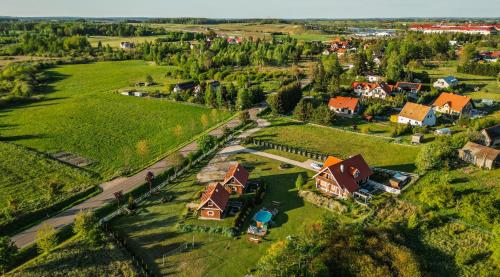 Duży dom i domki z bala Mikołajki - Całoroczne
