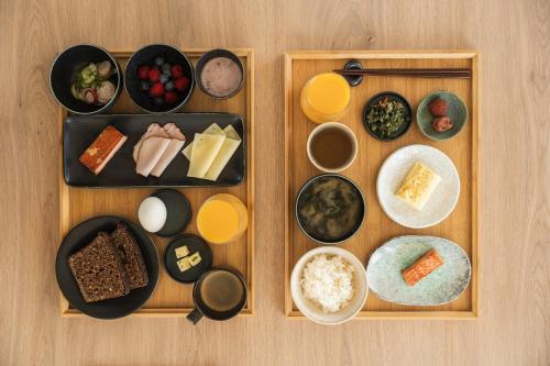 Jídlo v vily nebo okolí