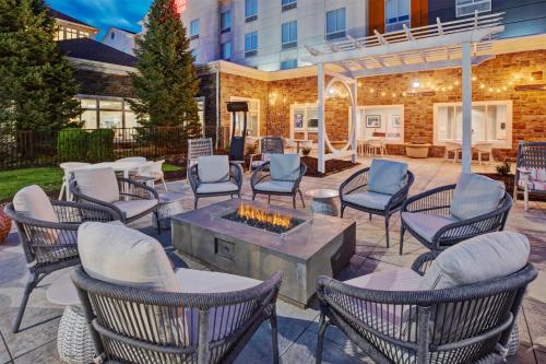 Area soggiorno di Hilton Garden Inn Blacksburg University