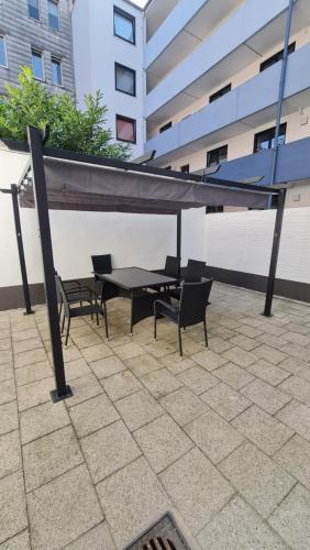 Μπαλκόνι ή βεράντα στο Deichliebe 2 - Modern, Zentral & Familienfreundlich - Inklusive privater Stellplatz im Parkhaus 2min zu Fuß entfernt