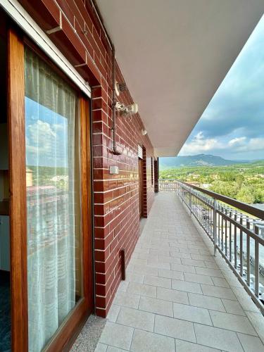 a balcony of a building with a view of the water at Molise Rigenera in Isernia