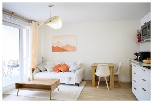 Paisible 3 pièces, proche de Paris avec parking