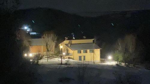 Dimora La Casetta v zimě