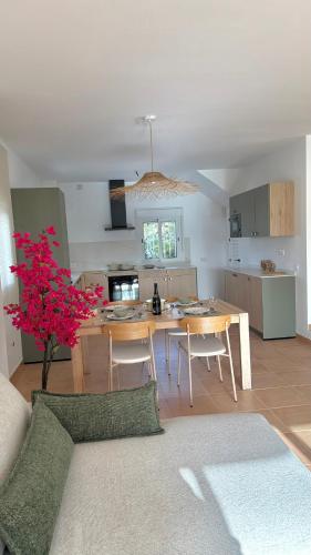 Dapur atau dapur kecil di Mirador las Cumbres Conil - Piscina Jardín XL