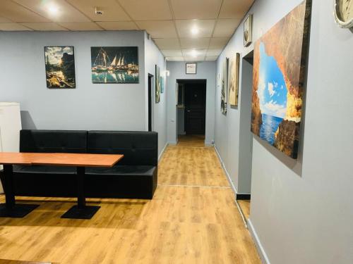 Posezení v ubytování Euro hostel