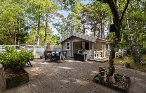 Zahrada ubytování Holiday Home Gubbegårdsvejen Nexø Ii